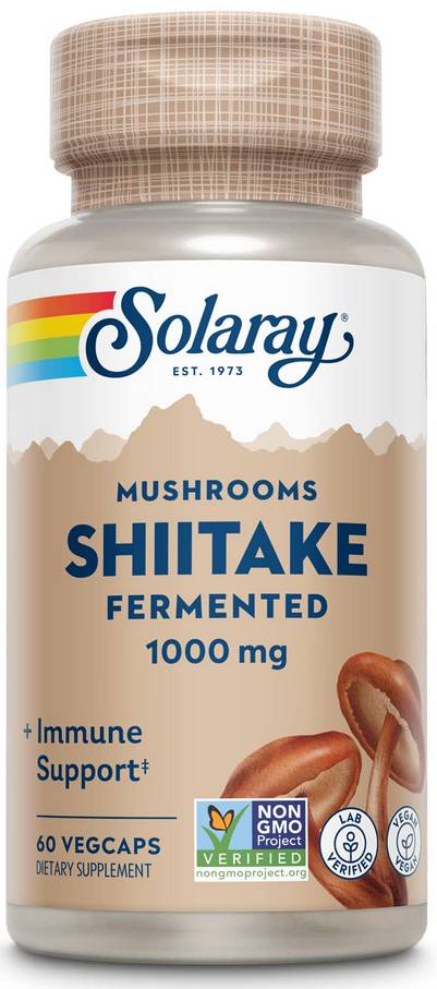 Organically Grown Shiitake Mushroom, 60 ct Vcp