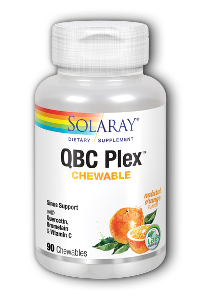 Solaray: QBC Plex 90 Chewable Orange