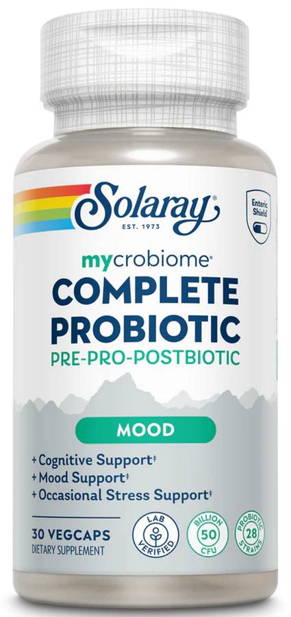 Solaray: Complete Probiotic Mood 30 VegCaps