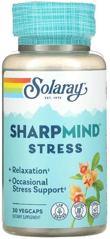 Solaray: SharpMind Stress 30 VegCaps