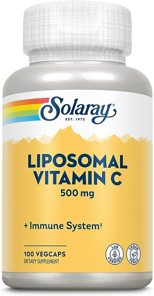Liposomal Vitamin C (500 mg) 100 ct C-Vcp from Solaray