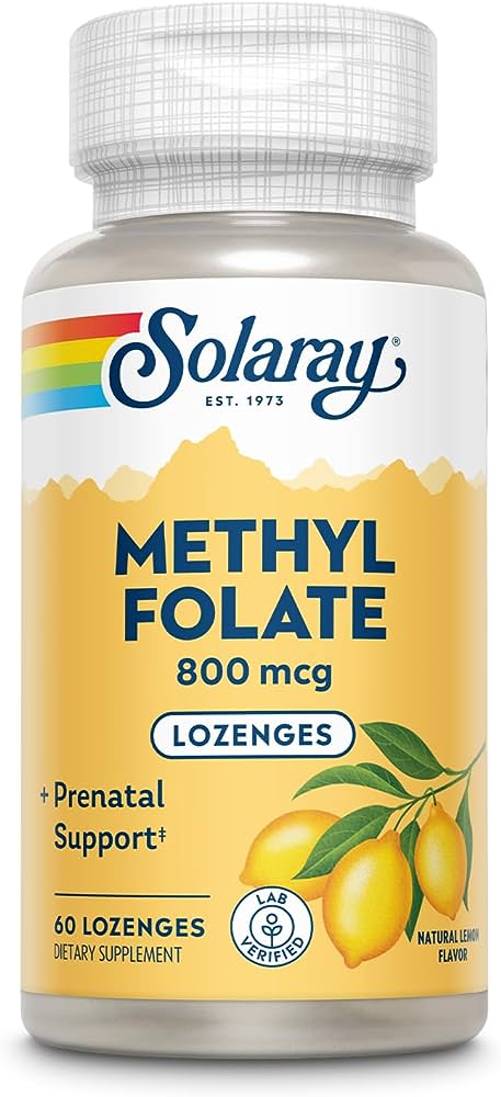 Methyl Folate (Lemon), 60 ct Loz