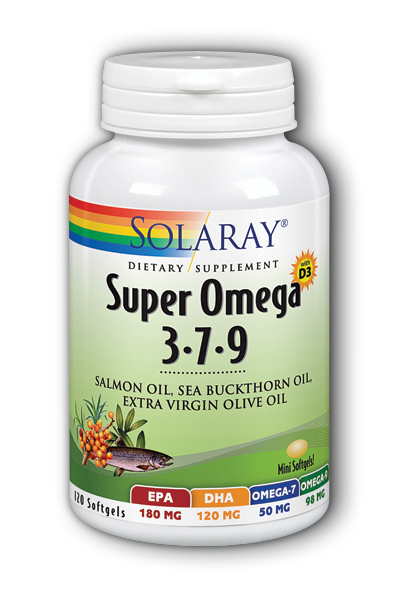 Solaray: Super Omega 3-7-9 120ct