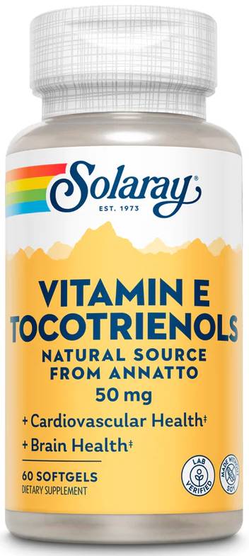 Annatto Tocotrienols (50 mg), 60 ct Sg