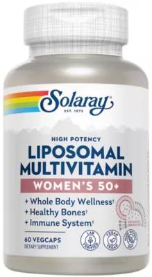 Solaray: Womens 50 plus Liposomal Multivitamin 60 vegCaps