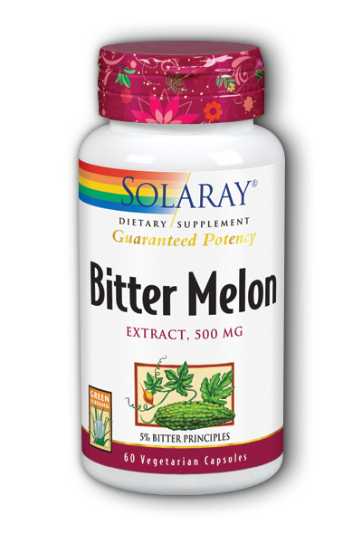 Solaray: Bitter Melon Extract 5% 500 mg 60 ct Veg Cap