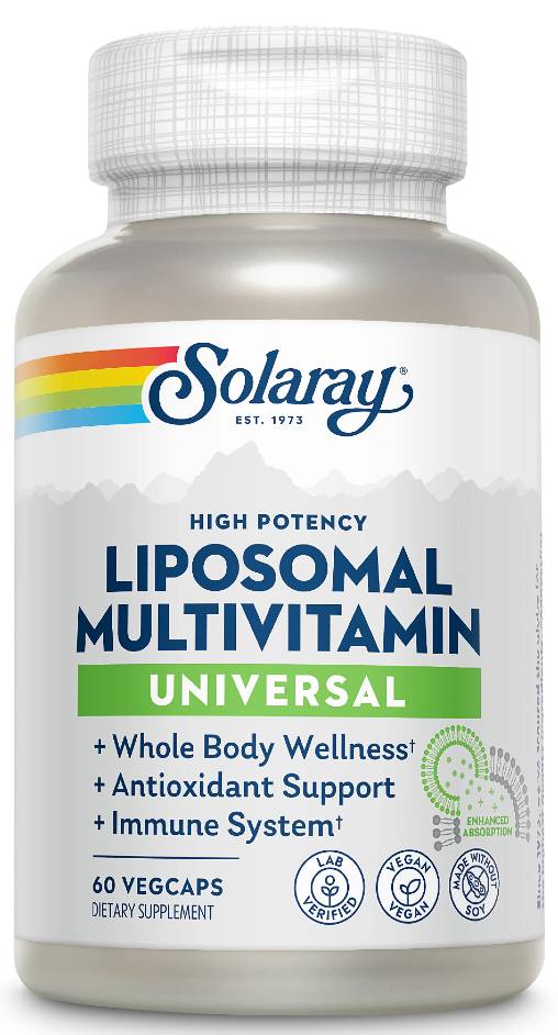 Solaray: Universal Liposomal Multivitamin 60 vegCaps