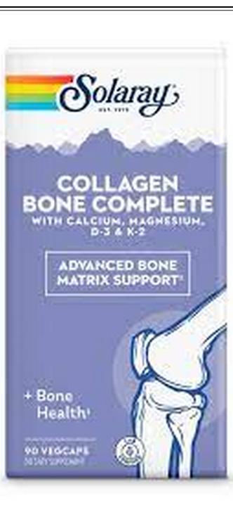 Solaray: Collagen Bone Complete 90 ct