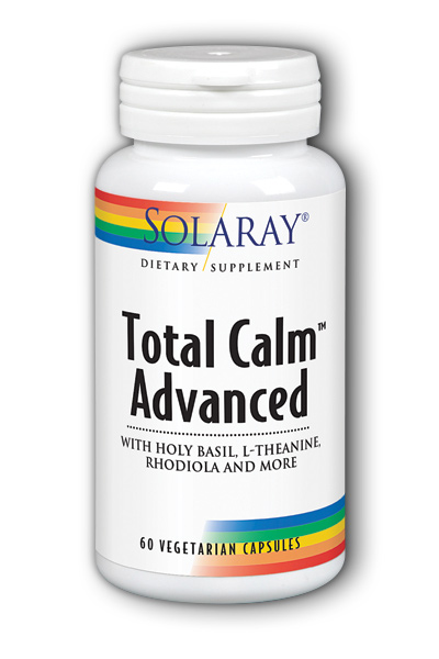 Total Calm Advanced 60 Vegetarian Capsules from Solaray
