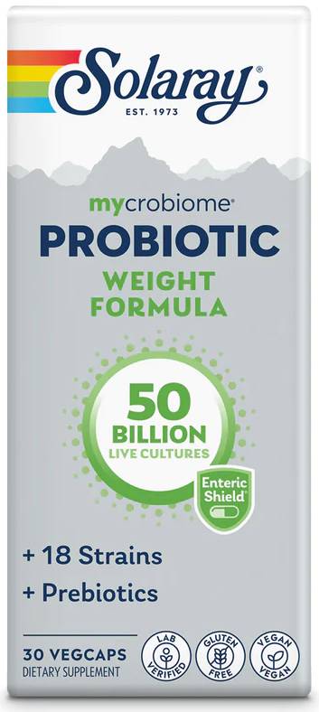 Mycrobiome Probiotic Weight Formula 50 Billion, 30 Enteric Coated Vcaps