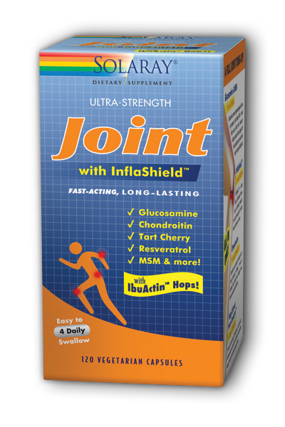 Ultra Strength Joint With Inflashield 120ct from Solaray