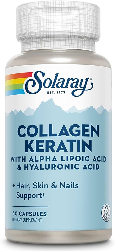 Solaray: Collagen Keratin 60 ct