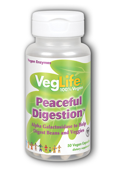 Veglife: Peaceful Digestion 50ct