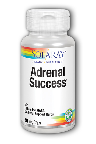 Solaray: Adrenal Success 60 Vegetarian Capsules