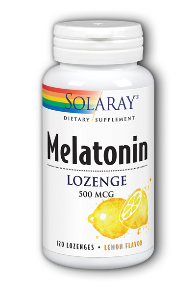 Melatonin (Lemon) 120 ct Loz from Solaray