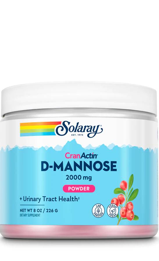 D-Mannose with CranActin, 216 Gram