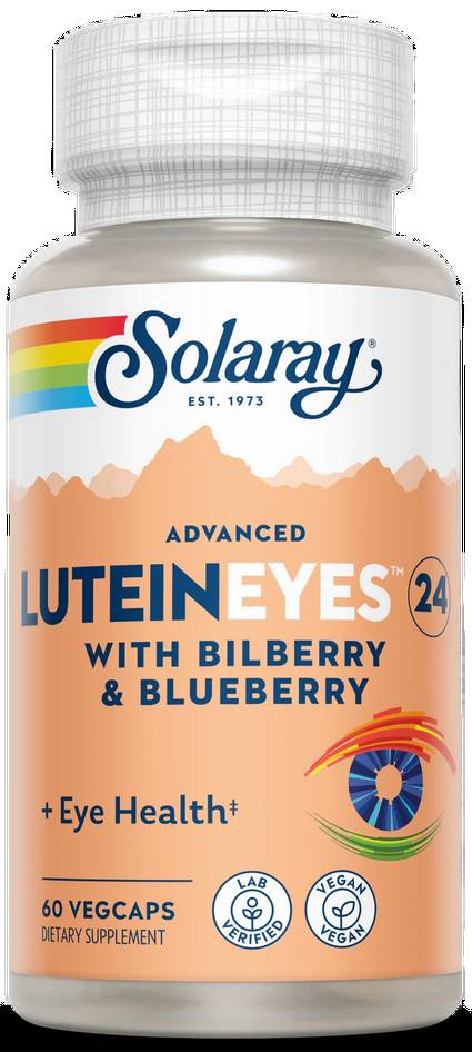 Solaray: Lutein Eyes Advanced 60ct 24mg