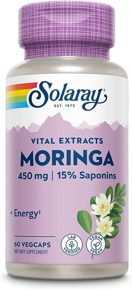 Solaray: Moringa 450mg 60 Vegi Caps