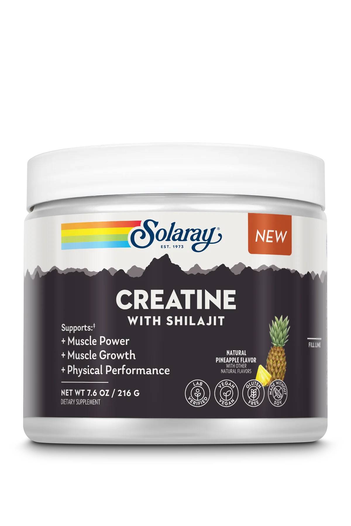 Creatine with Shilajit Pineapple Flav Dietary Supplement