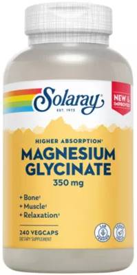 Solaray: Magnesium Glycinate 350mg 240 caps