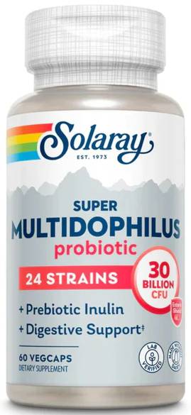 Solaray: Super Multidophilus 24 60ct 30 billion