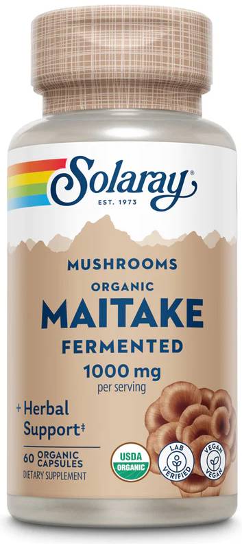 Fermented Organic Maitake Mushroom Dietary Supplements