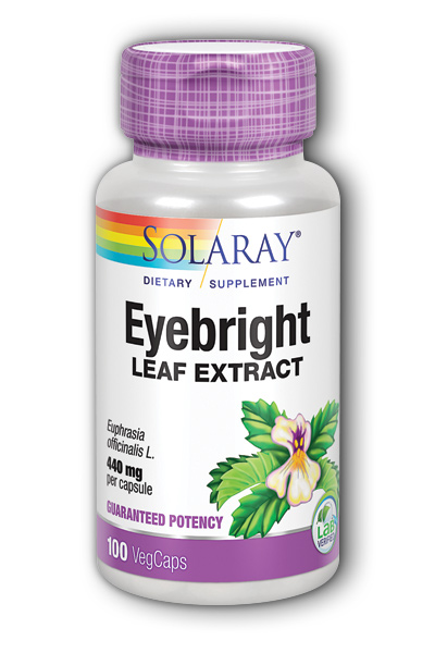 Solaray: Eyebright Leaf Extract 100 Vcaps