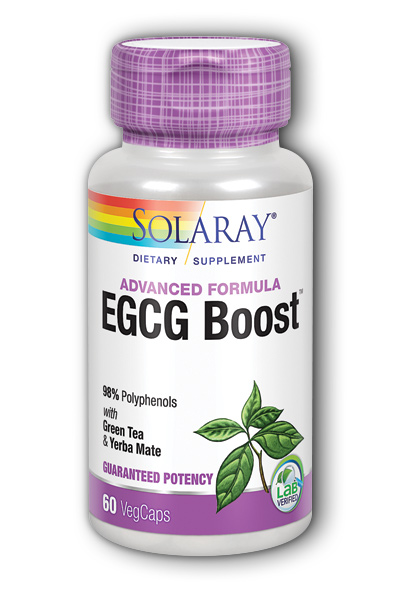 Solaray: EGCG Boost 60 Vegetarian Capsules