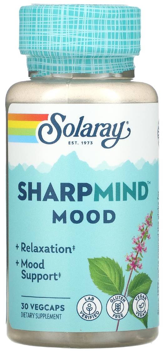 Solaray: SharpMind Mood 30 VegCaps