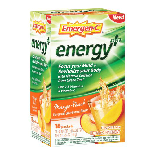 Emergen-C Energy Plus Mango Peach