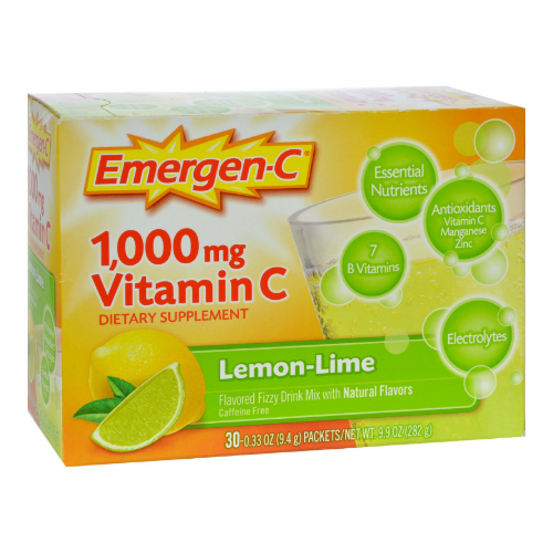 Emergen-C Energy Plus Lemon Lime