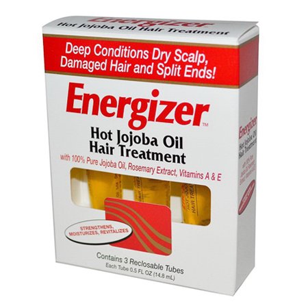 HOBE LABS: Energizer Hot Jojoba Oil Hair Treatment 3x5 oz tubes