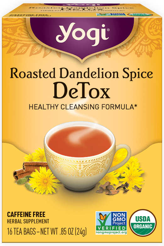 YOGI TEA: Roasted Dandelion Spice DeTox 16 bag