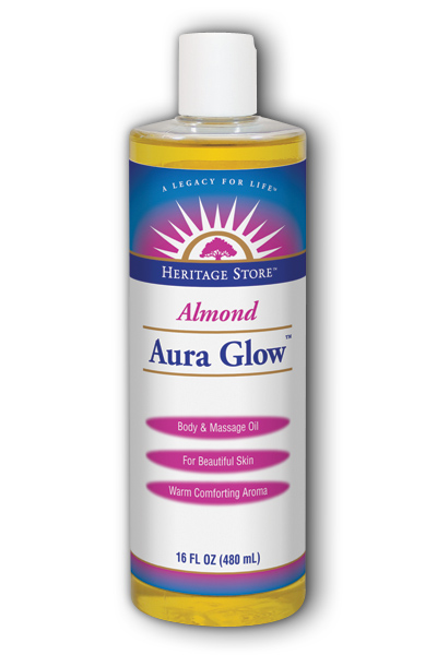 Heritage store: Aura Glow Skin Lotion Almond 16 fl oz