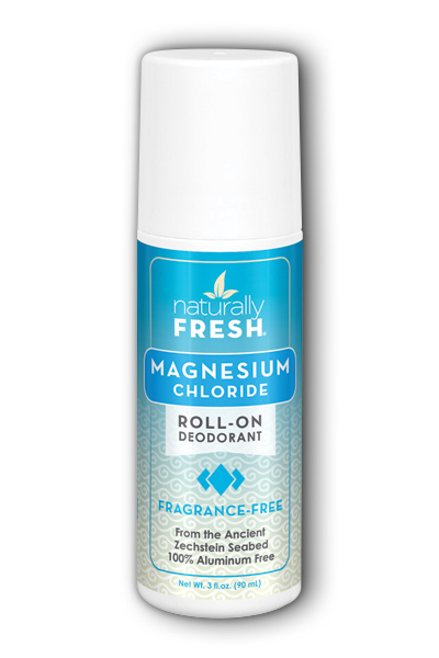 Zola Naturals: Magnesium Deodorant (Fragrance Free) 3 oz Roll