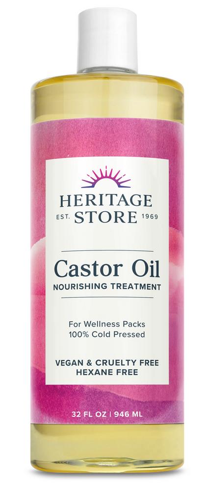 Heritage store: Castor Oil Cold Pressed 32 fl oz