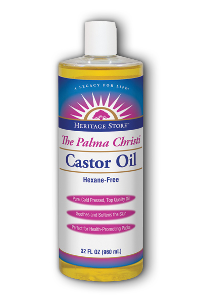 Heritage store: Castor Oil Cold Pressed 32 fl oz