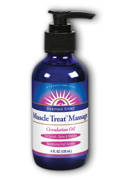 Heritage Store: Muscle Treat Circulation Oil 4 oz Oil