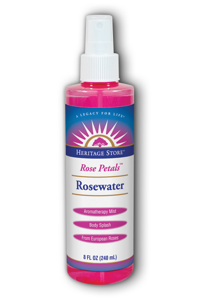 Heritage store: Flower Water Rose With Atomizer 8 fl oz