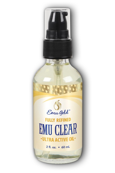 Heritage Store: Emu Clear Oil Ultra Active Fully Refined 2 oz Oil