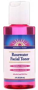 HERITAGE PRODUCTS: Rose Petals Rosewater Facial Toner 2 ounce