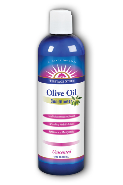 Heritage store: Olive Oil Conditioner Unscented 12 OZ