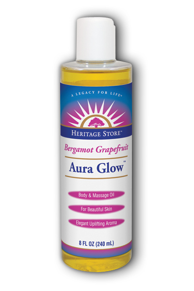 Heritage Store: Aura Glow - Bergamot Grapefruit 8 oz Liq