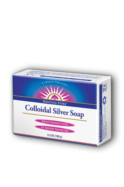 Heritage store: Colloidal Silver Soap 3.5 oz