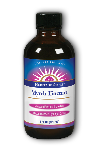 Tincture Myrrh Herbal 4 oz from Heritage Store