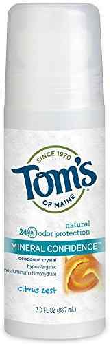 TOM'S OF MAINE: Citrus Zest Mineral Confidence Deodorant Crystal 3 ounce