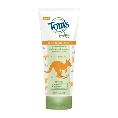 TOM'S OF MAINE: Baby Moisturizing Lotion Lightly Scented 6 oz