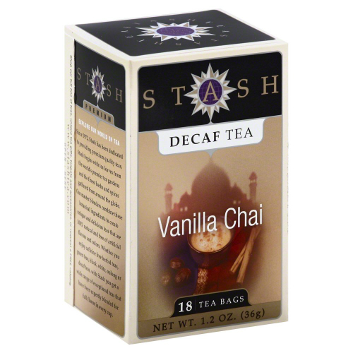STASH TEA: Vanilla Chai Tea Decaffeinated 18 bag