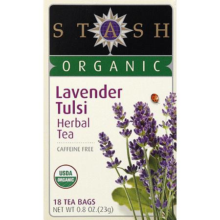 STASH TEA: Organic Lavender Tulsi Tea 18 bag