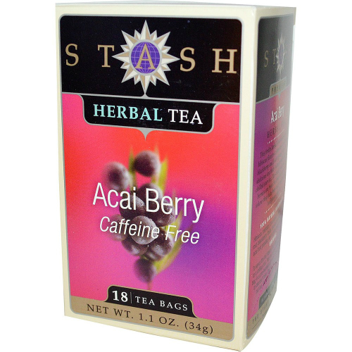STASH TEA: Acai Berry Tea Caffeine Free 18 bag